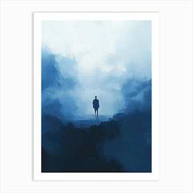 Man In The Sky Art Print