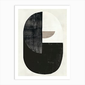 Gorontalo Stone Park Bauhaus Minimalist Art Print