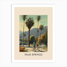 Palm Springs, Usa 3 Vintage Travel Poster Art Print