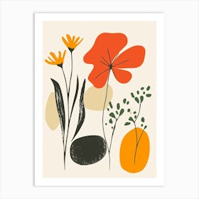 Poppies 101 Art Print