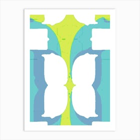 Butterfly Pattern Art Print