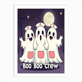 Boo Boo Crew 7 Art Print