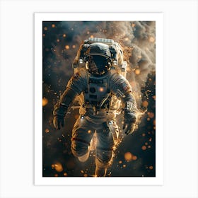 Epic Fantasy Astronaut 6 Art Print