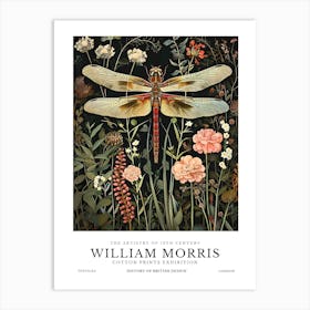 William Morris Exhibition Insects Series 22 Art Print