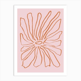 Pink Flower 3 Art Print