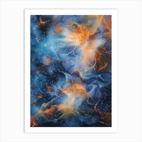 Nebula 10 Art Print