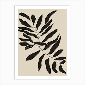 Leafs On Twig Art Print