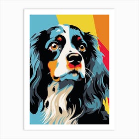 Pop Art Cavalier King 2 Art Print