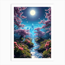 Sakura Blossoms 10 Art Print