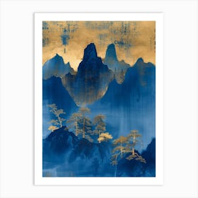 Chinese Mountains 44 Art Print