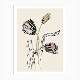 Tulip Flower Art Print