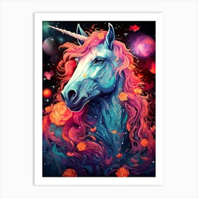 Unicorn Painting 2 Art Print