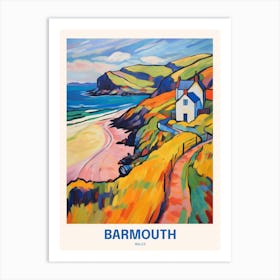 Barmouth Wales 9 Uk Travel Poster Art Print