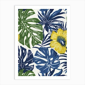 Tropical Leaves 199 Art Print