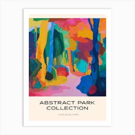 Abstract Park Collection Poster Karlsaue Park Kassel 2 Art Print