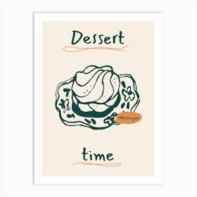 Dessert Time 1 Art Print