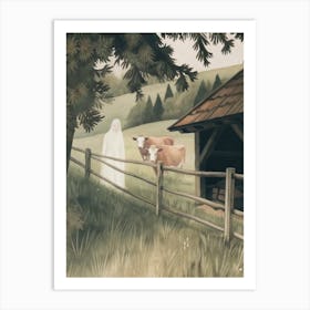 Ghost In The Barn 1 Art Print