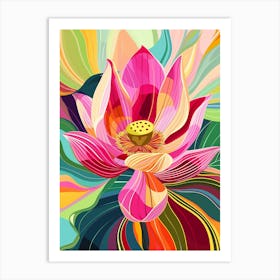 Lotus Flower 5 Art Print