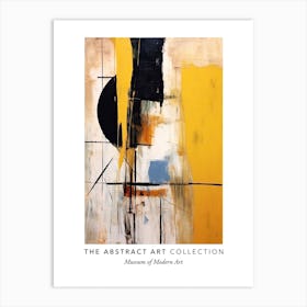 Colourful Abstract Painting 4 Exhibition Poster Art Print