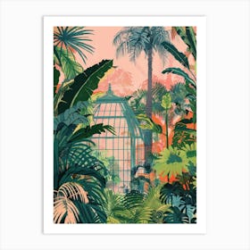 Tropical Garden 11 Art Print