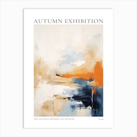 Autumn Exhibition Modern Abstract Poster 30 Art Print