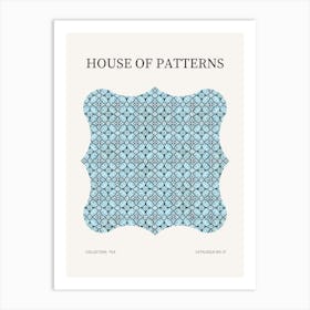 Tile Pattern Poster 58 Art Print