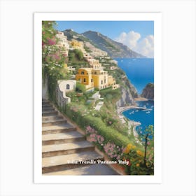 Positano 1 Art Print