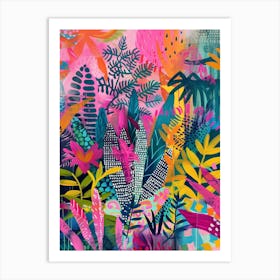 Tropical Jungle 11 Art Print