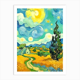 Starry Night 4 Art Print