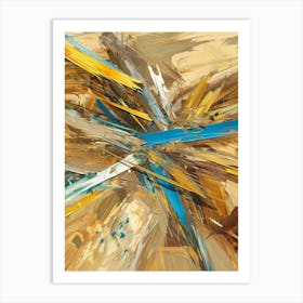 Abstract Painting 2459 Art Print