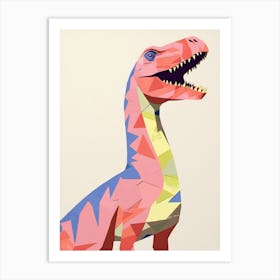 Nursery Dinosaur Art Tyrannosaurus 3 Art Print