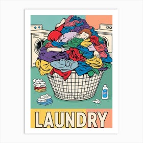 Laundry Day Art Print