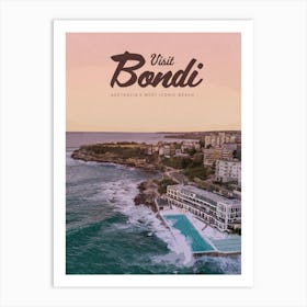 Bondi Beach Art Print