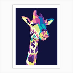 Animals Giraffe Art Print
