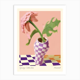 Spring Collection Bluebell Flower Vase 1 Art Print