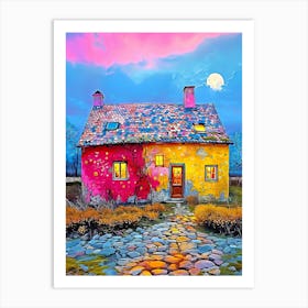 House On The Hill Art Print