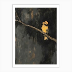 Bird On A Branch Art Art Print