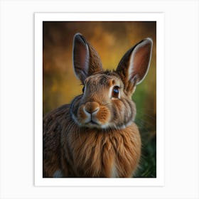 Rabbit Portrait 2 Art Print