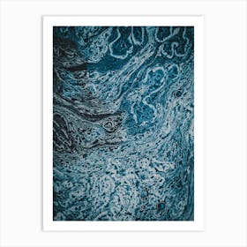 Blue Marble Art Print