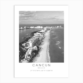 Cancun Mexico Art Print