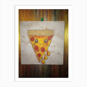 Hot slice Art Print