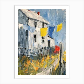 House On The Beach 2 Art Print