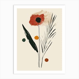 Retro Luxe Mid Century Style Art Print