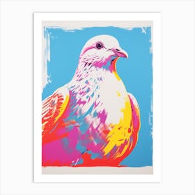 Andy Warhol Style Bird Dove Art Print