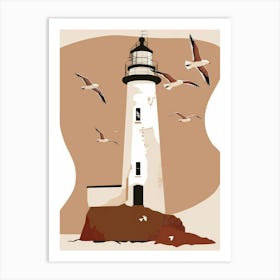 Lighthouse 10 Art Print