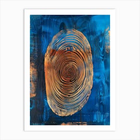 'Swirl' 4 Art Print