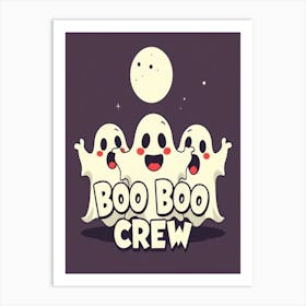 Boo Boo Crew 4 Art Print