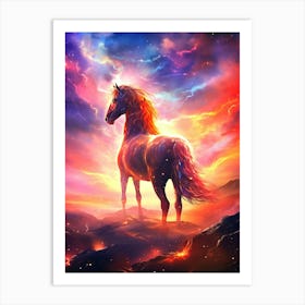 Horse In The Sky 1 Art Print