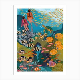 Underwater Art Print