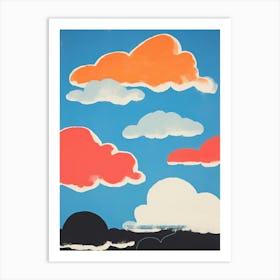 Clouds In The Sky Art Print